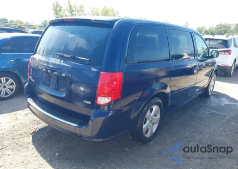 2013 Dodge Grand Caravan Se из США, поврежденный, VIN 2C4RDGBG7DR763031